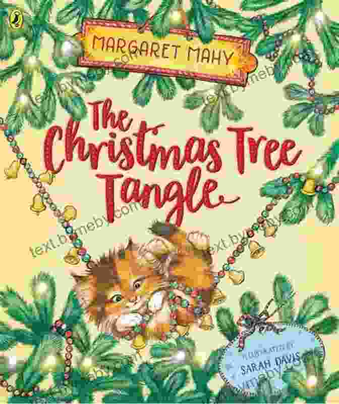 A Beautifully Illustrated Cover Of 'The Christmas Tree Tangle' Featuring Three Children Standing Around A Decorated Christmas Tree In A Snowy Forest The Christmas Tree Tangle Margaret Mahy