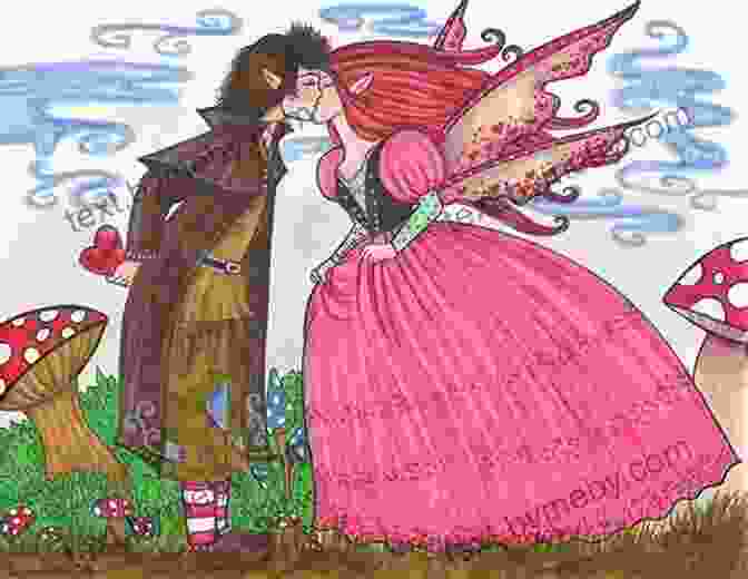 A Fairy Kissing A Young Man Too Many Fairies: A Celtic Tale