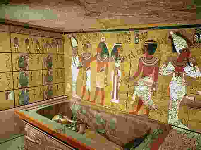 Ancient Egyptian Tomb With Elaborate Paintings And Hieroglyphs Burying The Dead: An Archaeological History Of Burial Grounds Graveyards Cemeteries