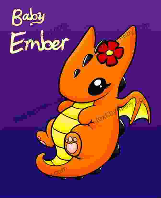 Annika Cuddles A Baby Dragon Named Ember In The Forest. A Dragon Moves In Lisa Falkenstern