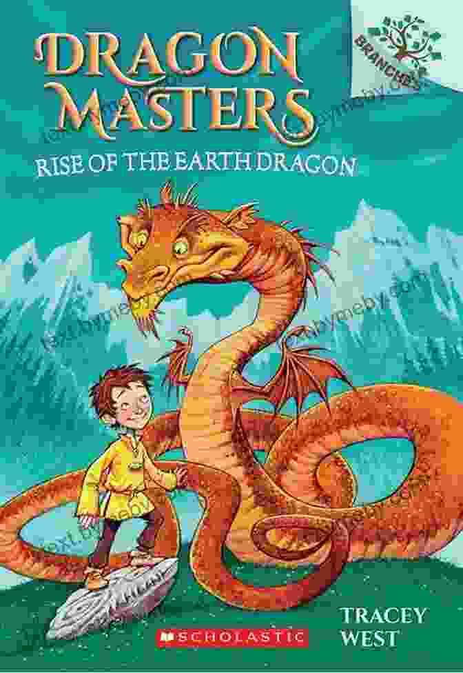 Branches Dragon Masters 13 Book Cover Featuring Drake, Rori, And Whiskers Soaring Through The Air On Their Dragons Eye Of The Earthquake Dragon: A Branches (Dragon Masters #13)