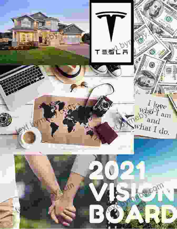 Close Up Of A Vision Board With Images Of Success, Wealth, And Happiness The Best Vision Board Pictures For Black Women: Over 300 Powerful Images To Cut And Paste 30+ Magazines Condensed And Categorized Into One Mega Clip Art (Vision Board Supplies)