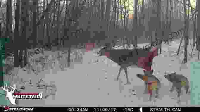 Deer Evading A Coyote White Tailed Deer Management And Habitat Improvement