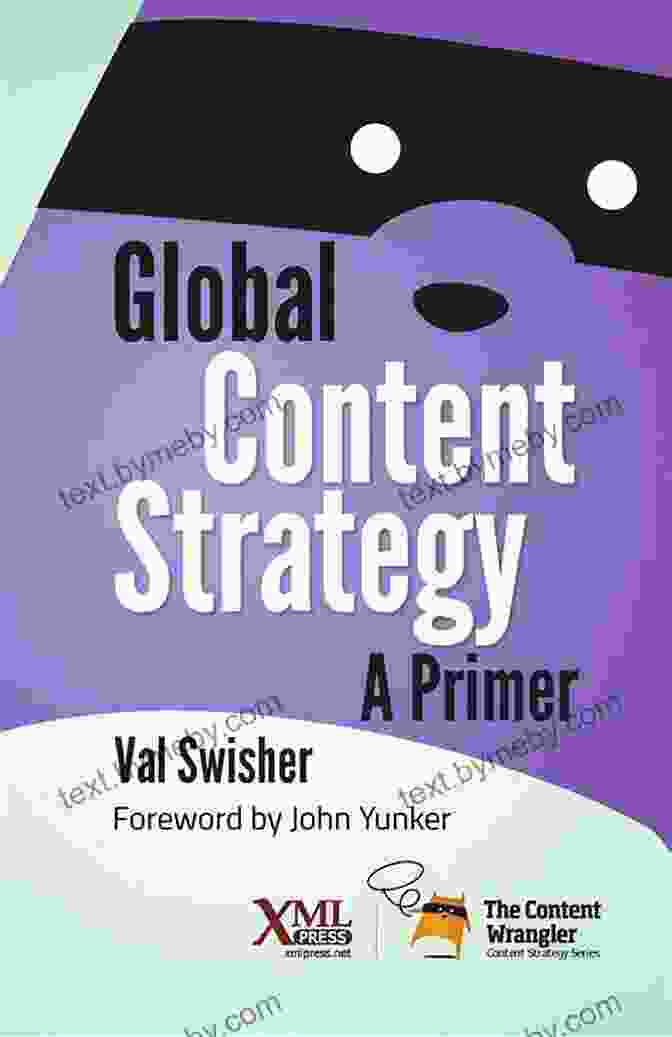 Global Content Strategy Primer Book Cover With World Map And Content Icons Global Content Strategy: A Primer