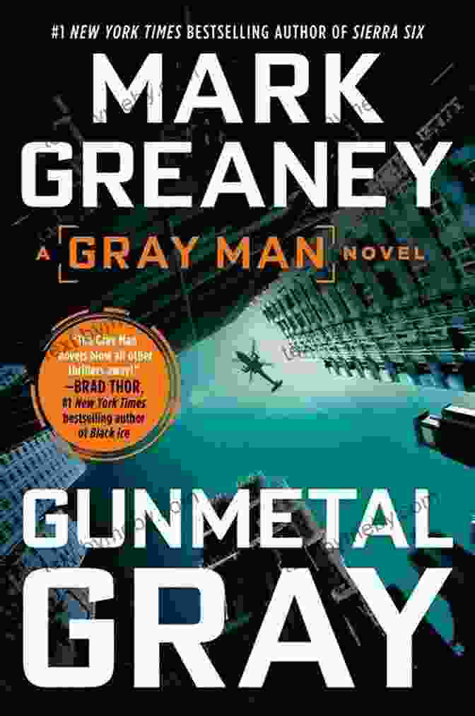 Gunmetal Gray Book Cover A Man In A Gray Suit Stands In The Shadows, His Face Obscured By Darkness. Gunmetal Gray (Gray Man 6)