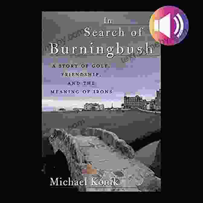 In Search Of Burningbush Book Cover, A Captivating Image Of Branches Enmeshed In Flames. In Search Of Burningbush Michael Konik