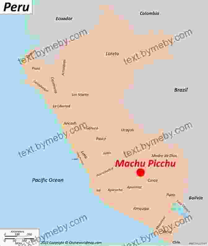 Map Of Peru Showing The Locations Of Lima, Cusco, Machu Picchu, And Lake Titicaca Illustrated Guide: Lima Cusco And Machu Picchu Peru: The Lost City Of The Incas (Illustrated Guide Of Travel)