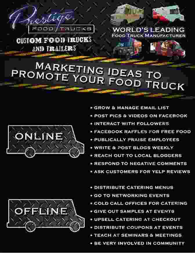 Marketing Is Essential For Driving Customers To Your Food Truck. How To Start A Successful Food Truck Business: Quit Your Day Job And Earn Full Time Income On Autopilot With A Profitable Food Truck Business Even If You Re An Absolute Beginner