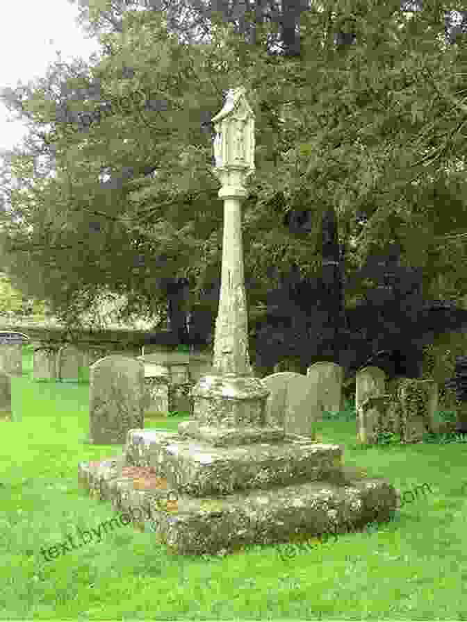 Medieval Churchyard With Stone Crosses And Weathered Tombstones Burying The Dead: An Archaeological History Of Burial Grounds Graveyards Cemeteries