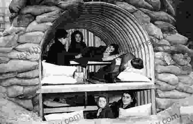 People Take Shelter In An Underground Air Raid Bunker During The Blitz. The Home Front Pocket Manual 1939 1945 (The Pocket Manual Series)