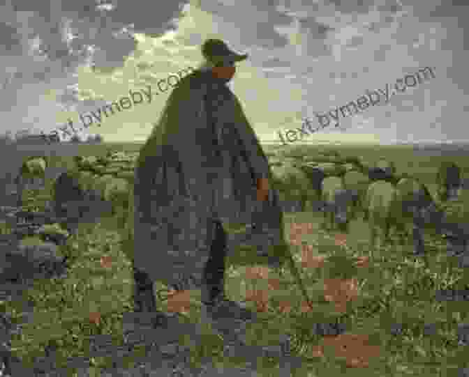 Portrait Of A Crofter, A Traditional Shepherd, Tending To His Flock Against The Backdrop Of The Rolling Hills. Song Of The Rolling Earth: A Highland Odyssey