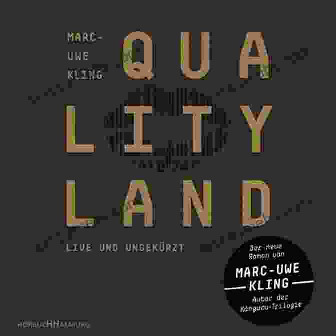 Qualityland Book Cover Qualityland Marc Uwe Kling