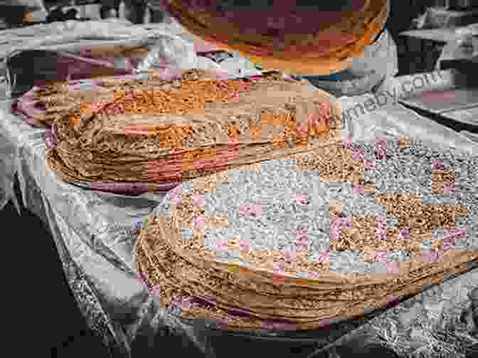 Stacks Of Fresh Lavash, Their Thin And Pliable Texture Evident The Bread Of Angels: A Journey To Love And Faith