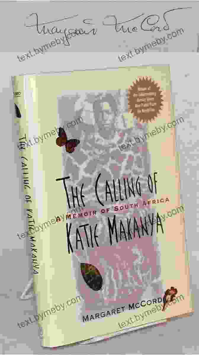 The Calling Of Katie Makanya Book Cover Featuring A Young Woman In Traditional African Attire The Calling Of Katie Makanya: A Memoir Of South Africa