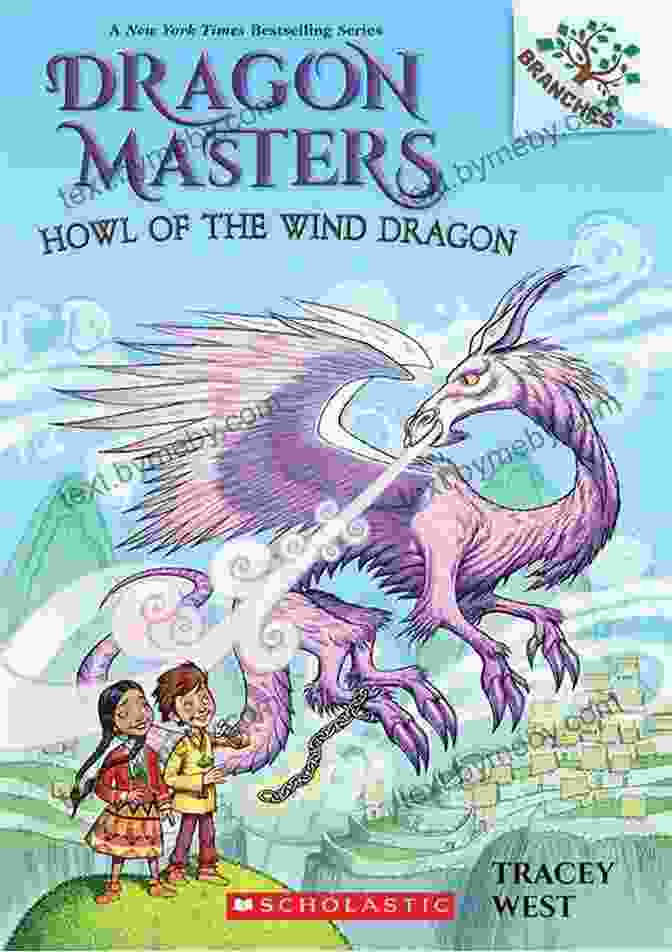 The Cover Of Branches Dragon Masters 20, Featuring Alex Riding On Firebolt The Dragon. Howl Of The Wind Dragon: A Branches (Dragon Masters #20)