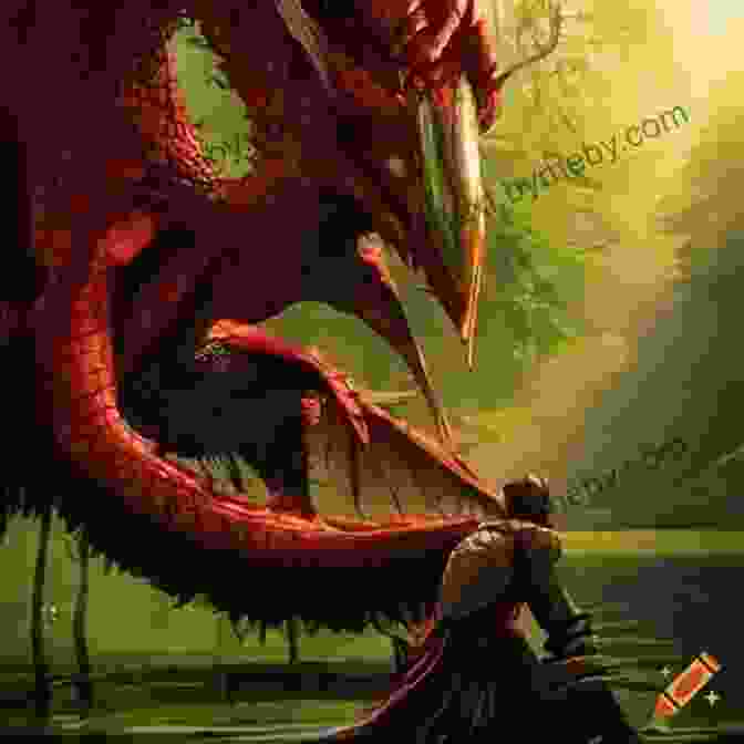 The Hero Tale Book Cover Featuring A Valiant Knight Facing A Fearsome Dragon The Hero S Tale: Fantasy Role Playing For Family And Friends