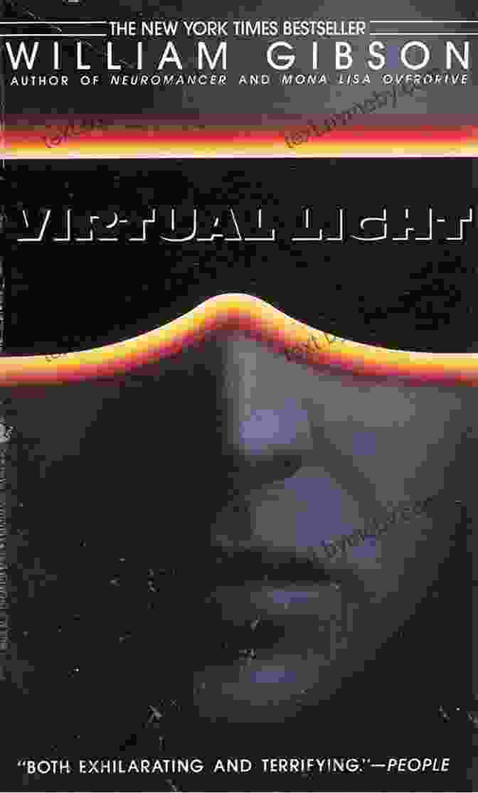 Virtual Light Novel Cover, Featuring A Woman's Face Emerging From A Digital Vortex Idoru (Bridge Trilogy 2) William Gibson