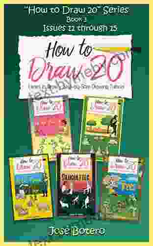 How to Draw 20 at the Beach Outdoors at the Farm Silhouettes Trees: Learn to Draw Step by Step Drawing Tutorial