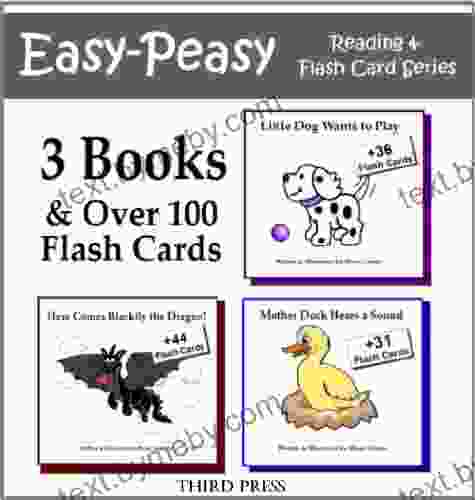 Set of 3 Sight Word in 1 3 Easy Readers that are over 90% Sight Words (Easy Peasy Reading Flash Card Series)