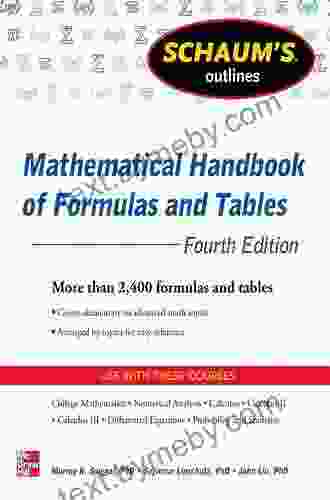 Schaum S Outline Of Mathematical Handbook Of Formulas And Tables Fifth Edition (Schaum S Outlines)