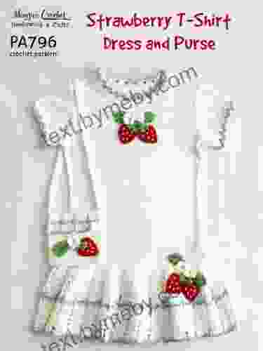 Crochet Pattern Strawberry T Shirt Dress PA796 R